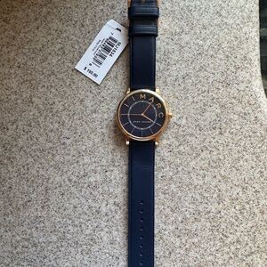 Marc Jacobs Blue and Gold Timepiece